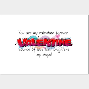 You are My Valentine Posters and Art